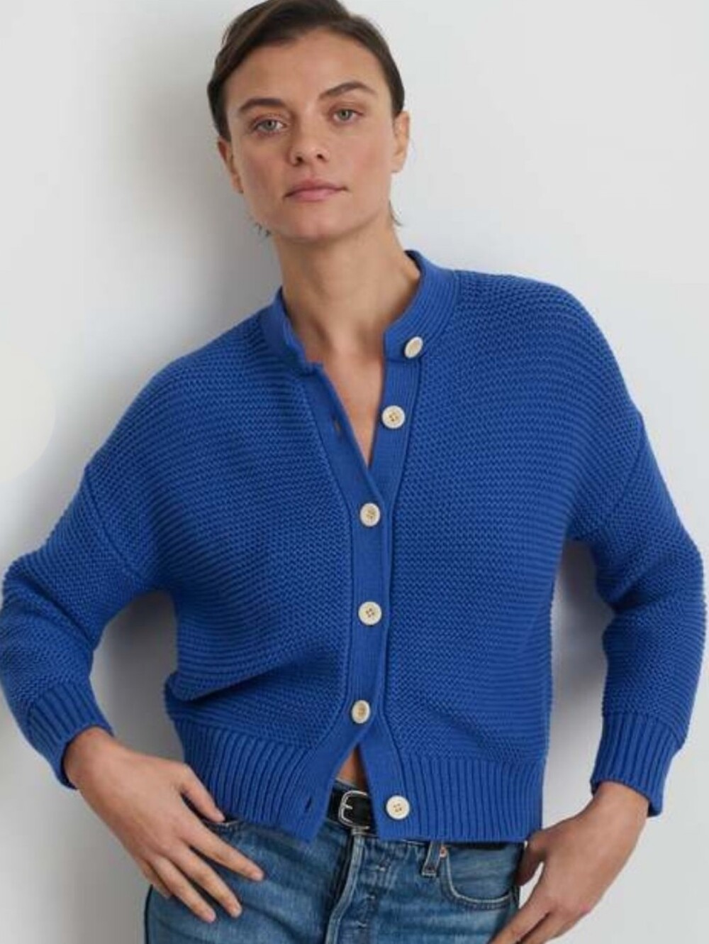 NWT Alex Mill Chunky Cotton Cardigan Size S